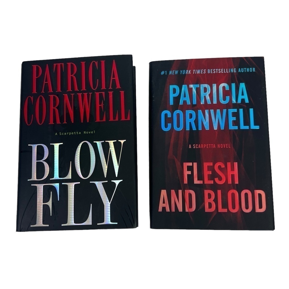 Patricia Cornwell Fiction Books/Novels Lot/2 Thriller/Mystery/Detective/Crime